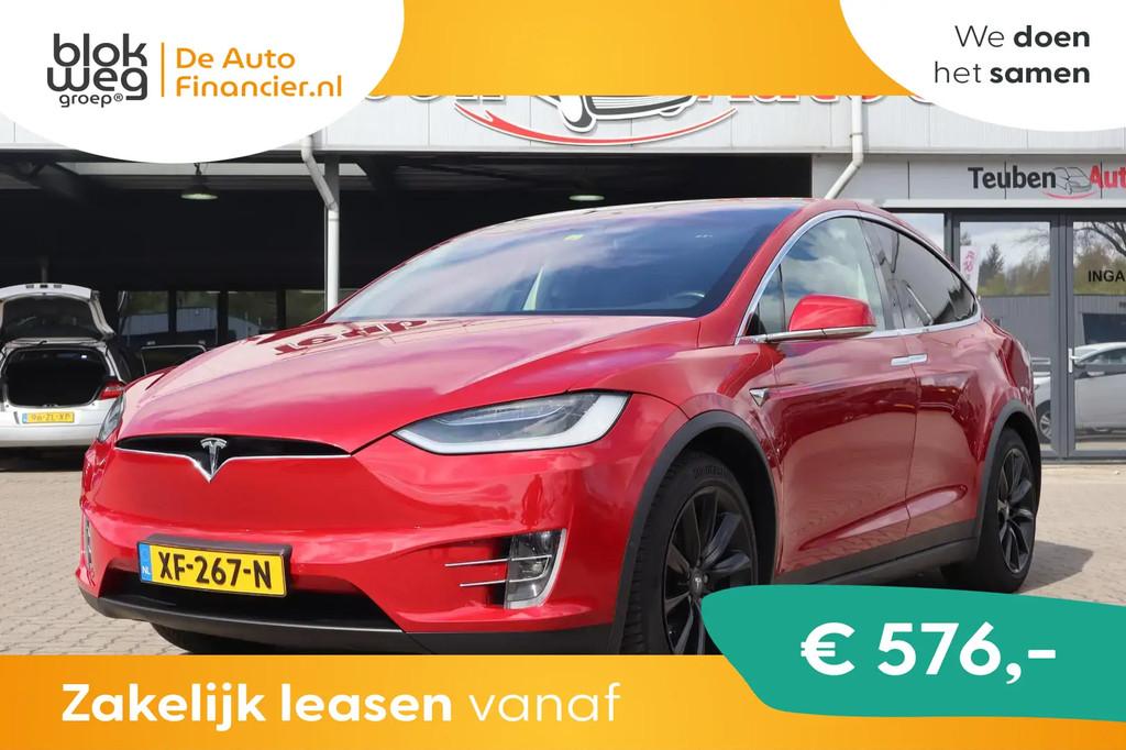 Tesla Model X 100D 7p. € 33.895,00, Auto's, Tesla, Model X, Gebruikt, 7 stoelen, 2250 kg
