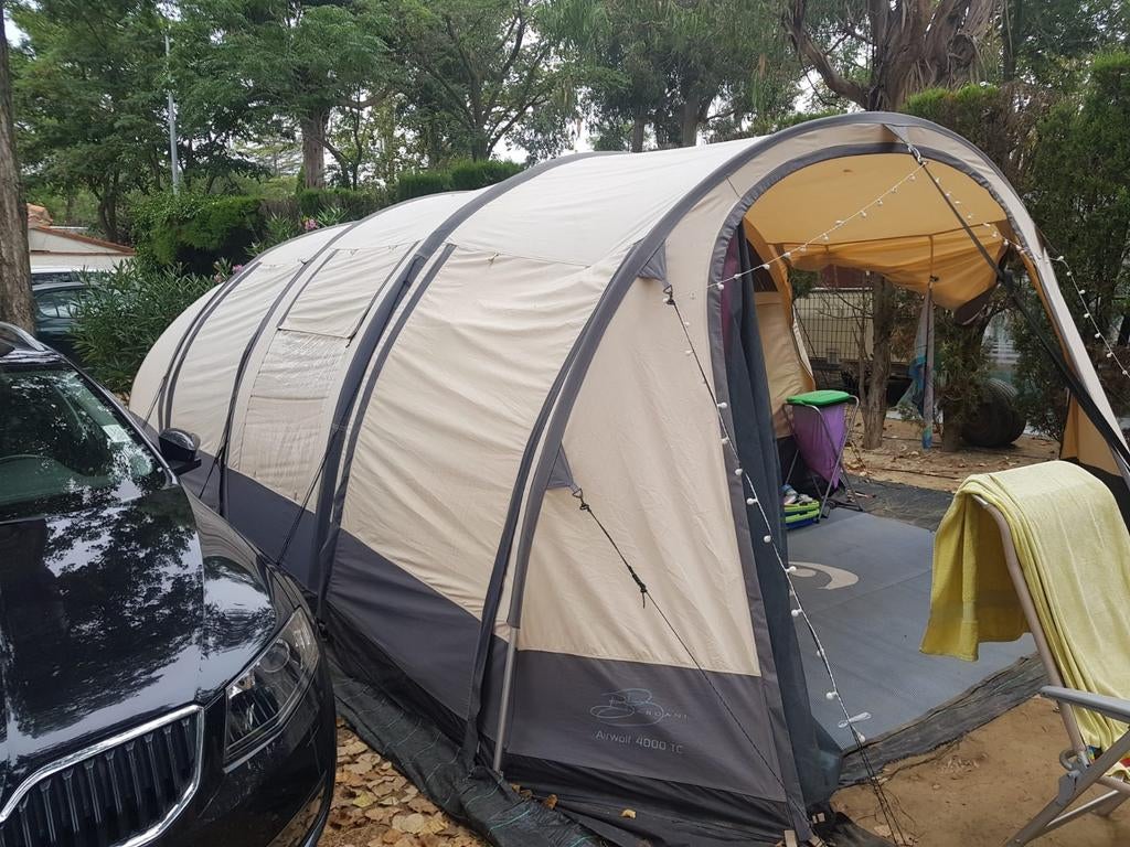 Bardani Airwolf 4000 TC - Ruime 5-persoons tunneltent, Caravans en Kamperen, Tenten, Ophalen, Gebruikt, Tot en met 5