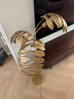 Gouden Palmboom Stijlvolle Vloerlamp, Huis en Inrichting, Lampen | Vloerlampen, Ophalen of Verzenden, Zo goed als nieuw, Metaal