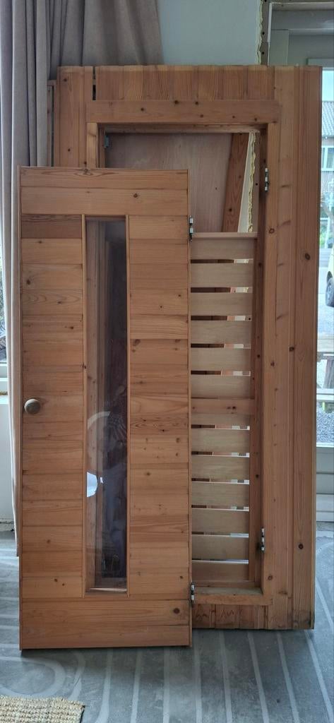 Sauna paneel en deur (ook los verkrijgbaar), Sport en Fitness, Sauna, Ophalen of Verzenden, Onderdelen