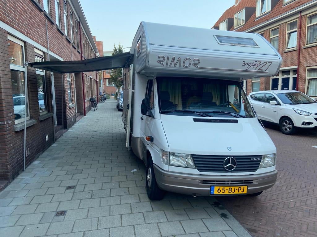 Rimor camper op Mercedes-Benz chassis, Caravans en Kamperen, Buscamper of Camperbus, Mercedes-Benz, Diesel, Particulier
