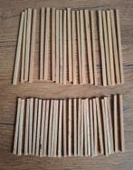 miniatuur houten balken lengte 12 en 7,5 cm, Ophalen of Verzenden, Zo goed als nieuw, Bus of Vrachtwagen, Overige merken