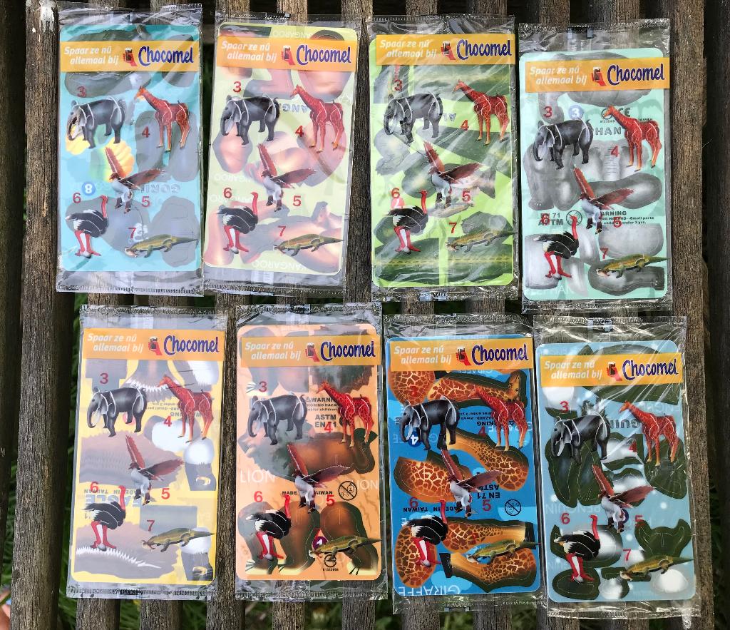 Chocomel spaaractie - dieren, Overige supermarkten, Ophalen of Verzenden