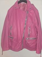 Mt 52 leder biker jack roze nieuwstaat van happy size, Kleding | Dames, Grote Maten, Angel of style, Verzenden, Zo goed als nieuw
