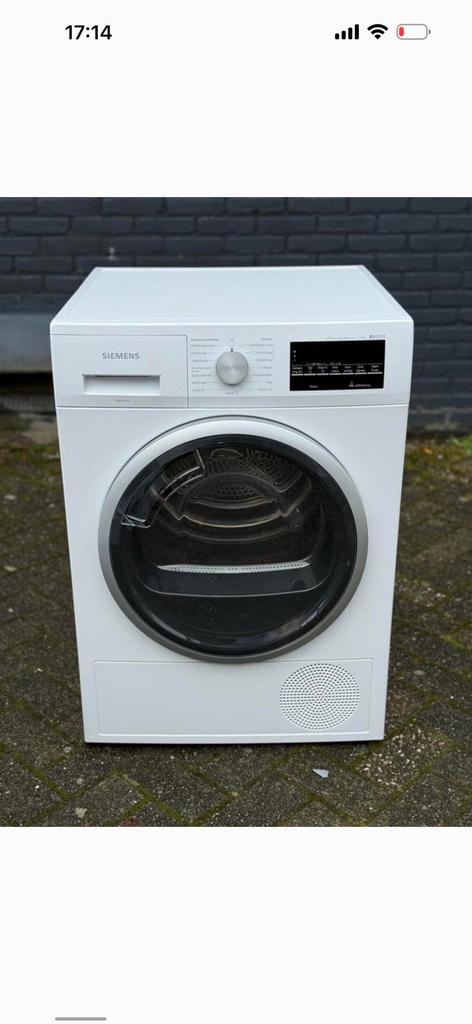 SIEMENS IQ500 8KG A++ WARMTEPOMPDROGER MET GARANTIE!, Witgoed en Apparatuur, Wasdrogers, Minder dan 85 cm, Overige typen, 8 tot 10 kg