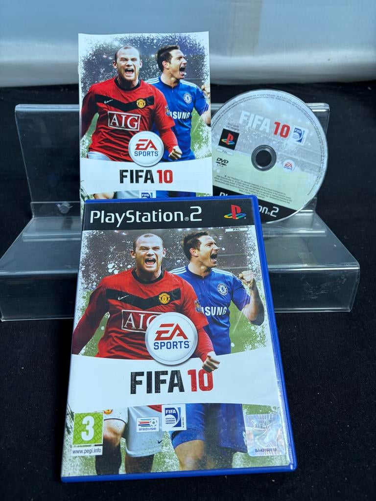 FIFA 10 PlayStation 2, Gebruikt, Fifa, 2 spelers, Eén computer
