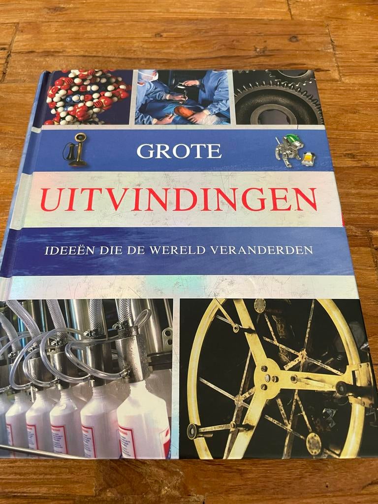 Grote Uitvindingen: Ideeën die de Wereld Veranderden, Boeken, Ophalen of Verzenden, Zo goed als nieuw, Non-fictie