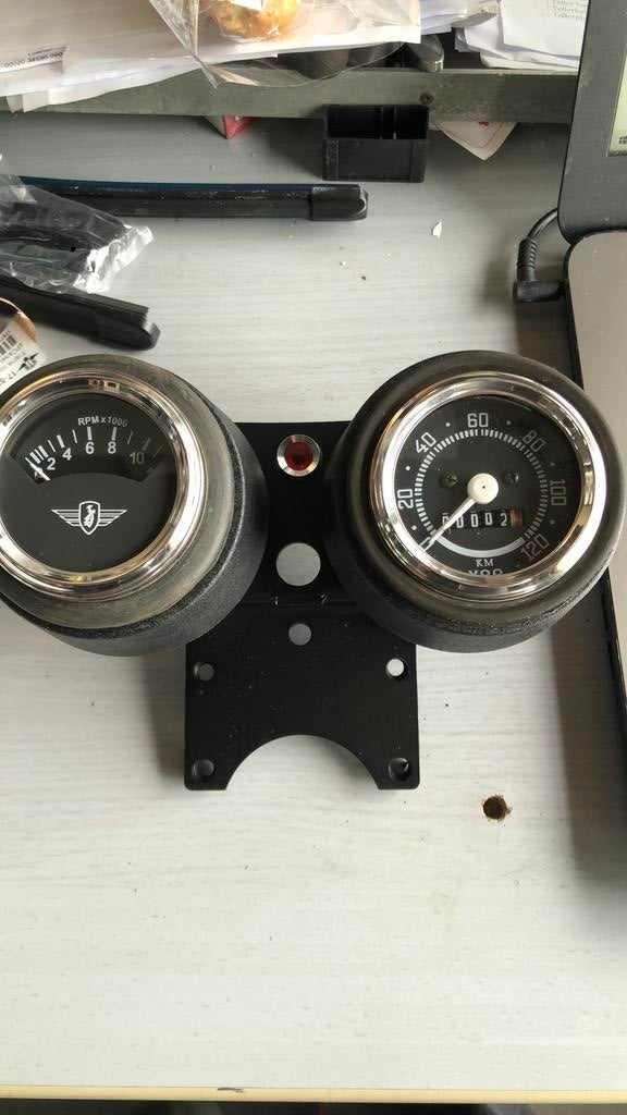 ZUNDAPP TELLERS 517-50 WATERKOELING -CROSS MET HELLA LAMP, Ophalen of Verzenden, Nieuw, Overige typen