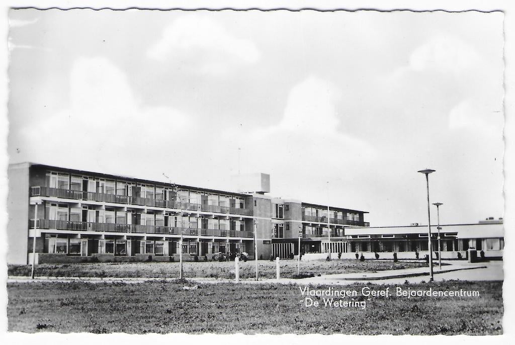 Vlaardingen De Wetering Ongelopen Ansichtkaart ( B6987), Verzamelen, Ansichtkaarten | Nederland, Ophalen of Verzenden, 1960 tot 1980