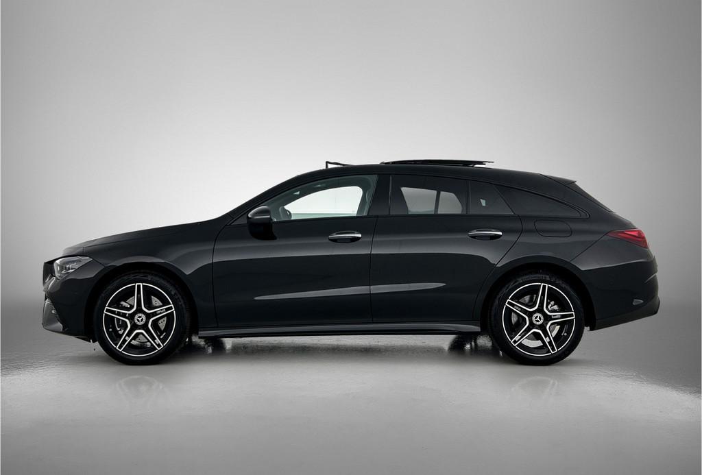 Mercedes-Benz CLA-Klasse Shooting Brake 250 e Star Edition A, Auto's, CLA, Adaptive Cruise Control, Zwart, 4 cilinders
