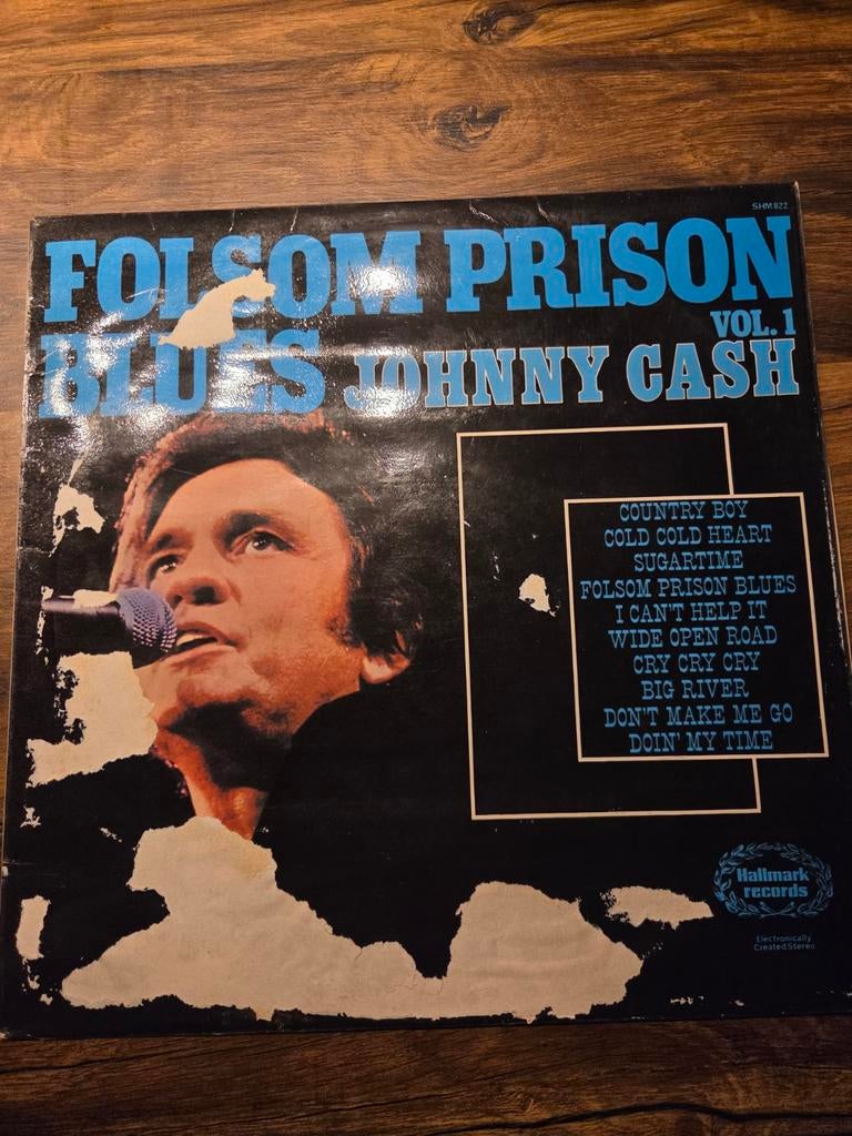 Johnny Cash - Folsom Prison Blues Vol. 1 Plaat, Ophalen of Verzenden