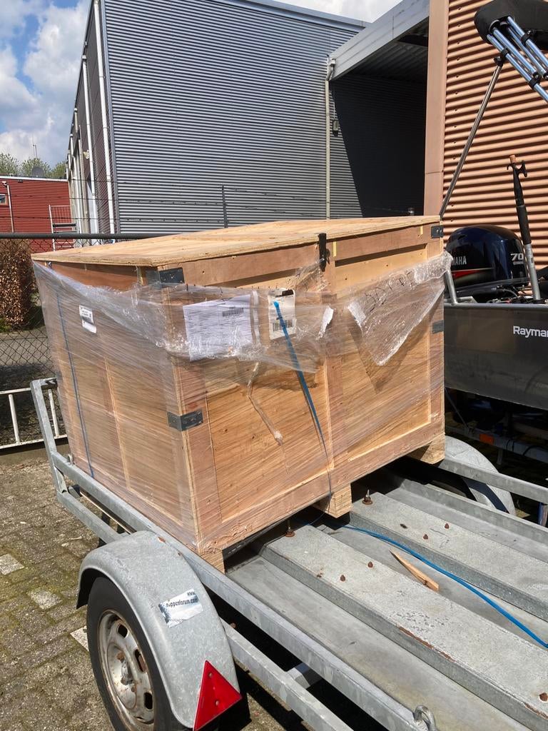Gratis transportkist en blokpallets, Ophalen, Gebruikt, 50 mm of meer, Pallet