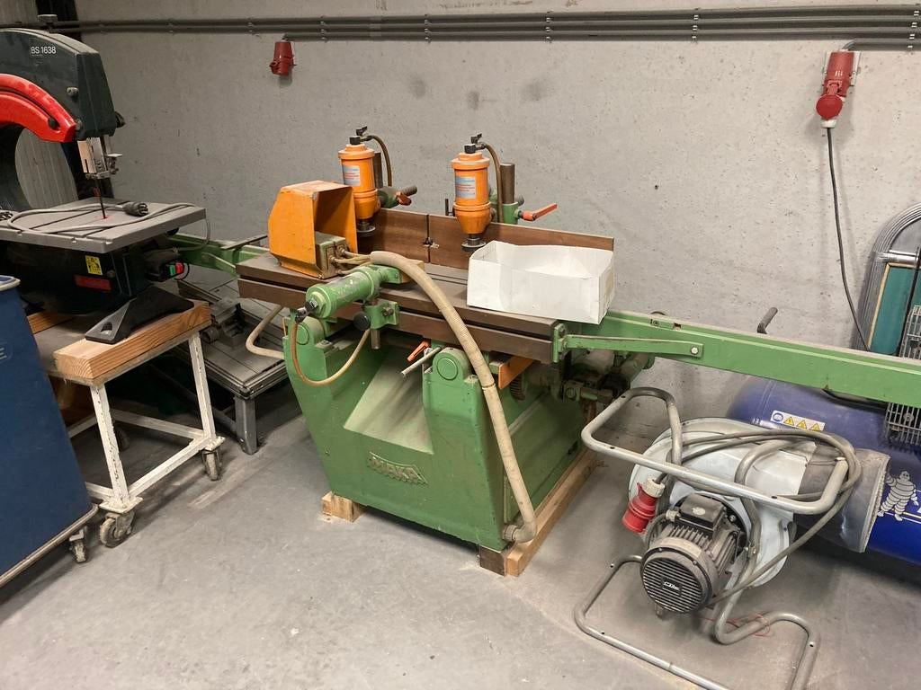 Gatenhakmachine maka, Ophalen of Verzenden, Zo goed als nieuw, Elektrisch