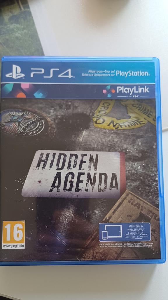 Hidden Agenda PS4 PlayLink Game, Spelcomputers en Games, Games | Sony PlayStation 4, 1 speler, Ophalen of Verzenden, Zo goed als nieuw