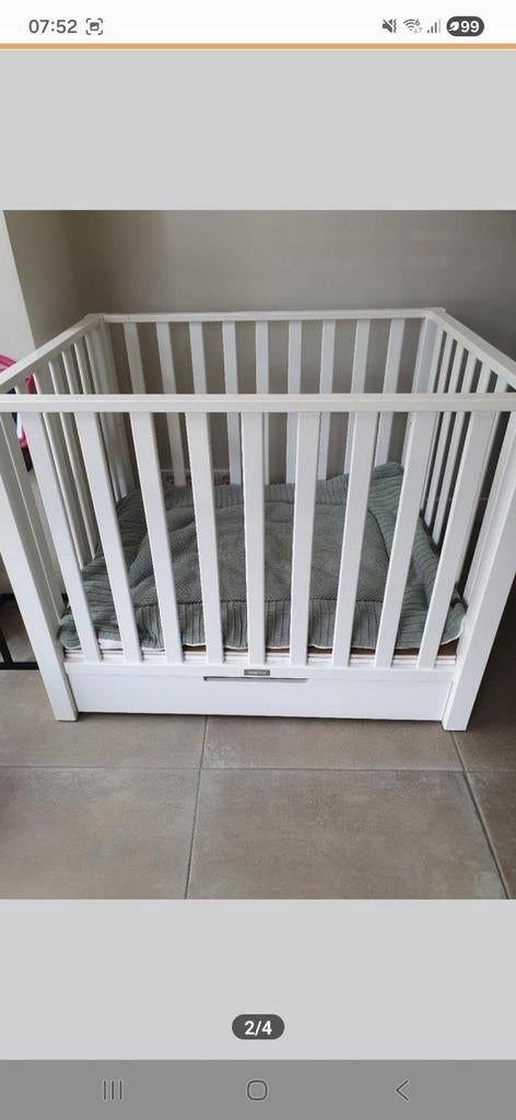 Bopita Box met Lade - Wit, Kinderen en Baby's, Boxen, Ophalen, Gebruikt, Vierkant, Lade