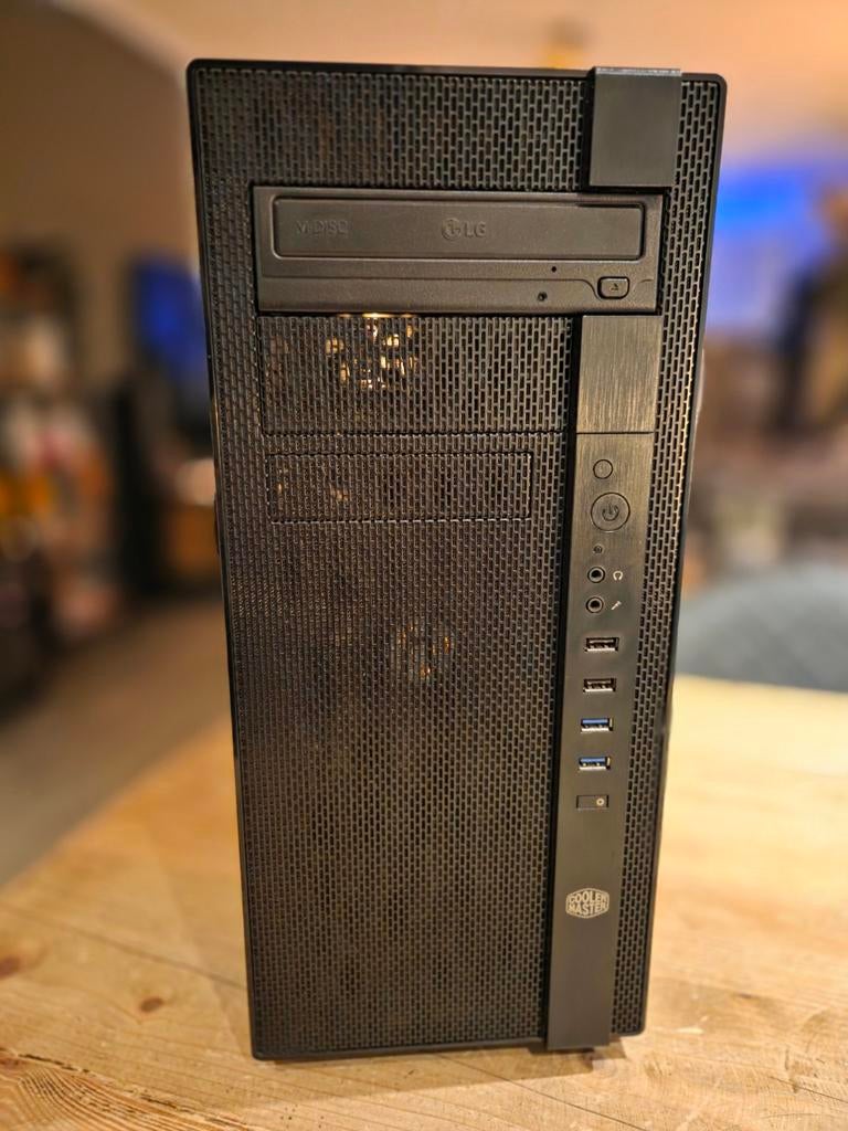 GAME PC I5-6600K/16 GB DDR4/GTX1050TI 4GB/WIN11 PRO, Zelf gebouwde pc, 7521gh, Refurbished, Ophalen of Verzenden