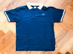 Giro d'Italia poloshirt donker-blauw met roze kraag maat L, Ophalen of Verzenden, Zo goed als nieuw, Maat 52/54 (L), Blauw