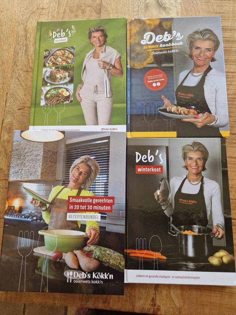 4 x Debby van der Zande - Deb's Kökk'n, Ophalen of Verzenden, Zo goed als nieuw, Debby van der Zande