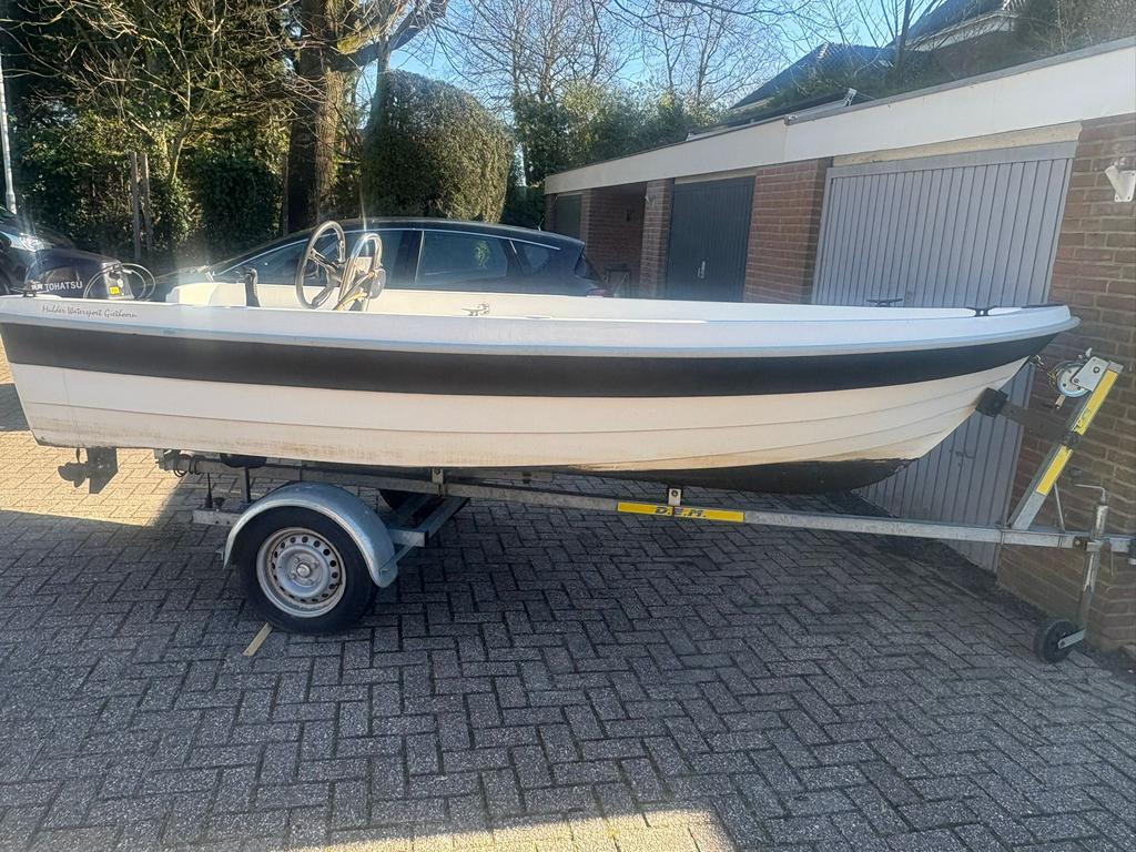 Mulder Watersport Consolebootje 4.30m, Ophalen, Gebruikt