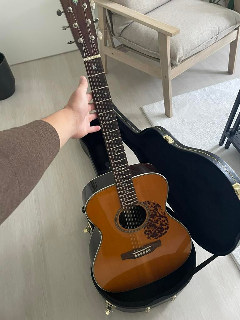 Blueridge BR163 akoestische gitaar (met element), Muziek en Instrumenten, Snaarinstrumenten | Gitaren | Akoestisch, Ophalen, Zo goed als nieuw