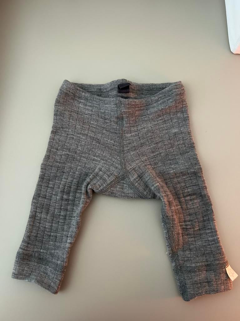 Grijs broekje van merinowol van Dilling maat 56, Ophalen of Verzenden, Zo goed als nieuw, Jongetje of Meisje, Broekje