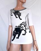 MARCCAIN Top , Maat 38 ( N 3 ), Maat 38/40 (M), Verzenden, Wit, Zo goed als nieuw