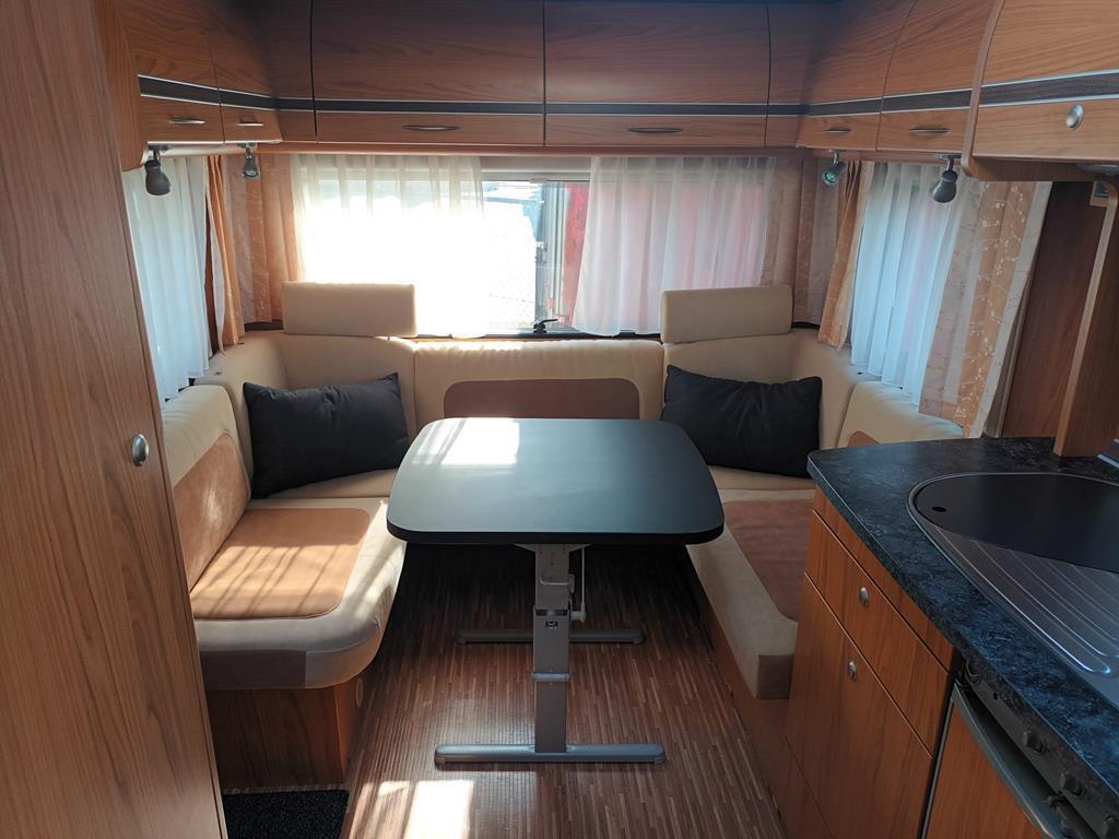 Bürstner Belcanto 460 TS, Caravans en Kamperen, Caravans, Rondzit, Bedrijf, Schokbreker, Tot en met 4