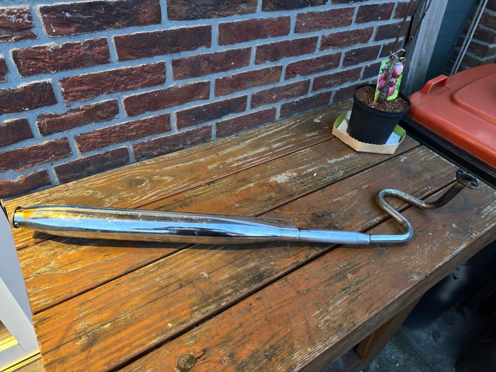 Tomos S25 standaard uitlaat, z.g.a.n., Fietsen en Brommers, Ophalen of Verzenden, Zo goed als nieuw, Uitlaat, Tomos