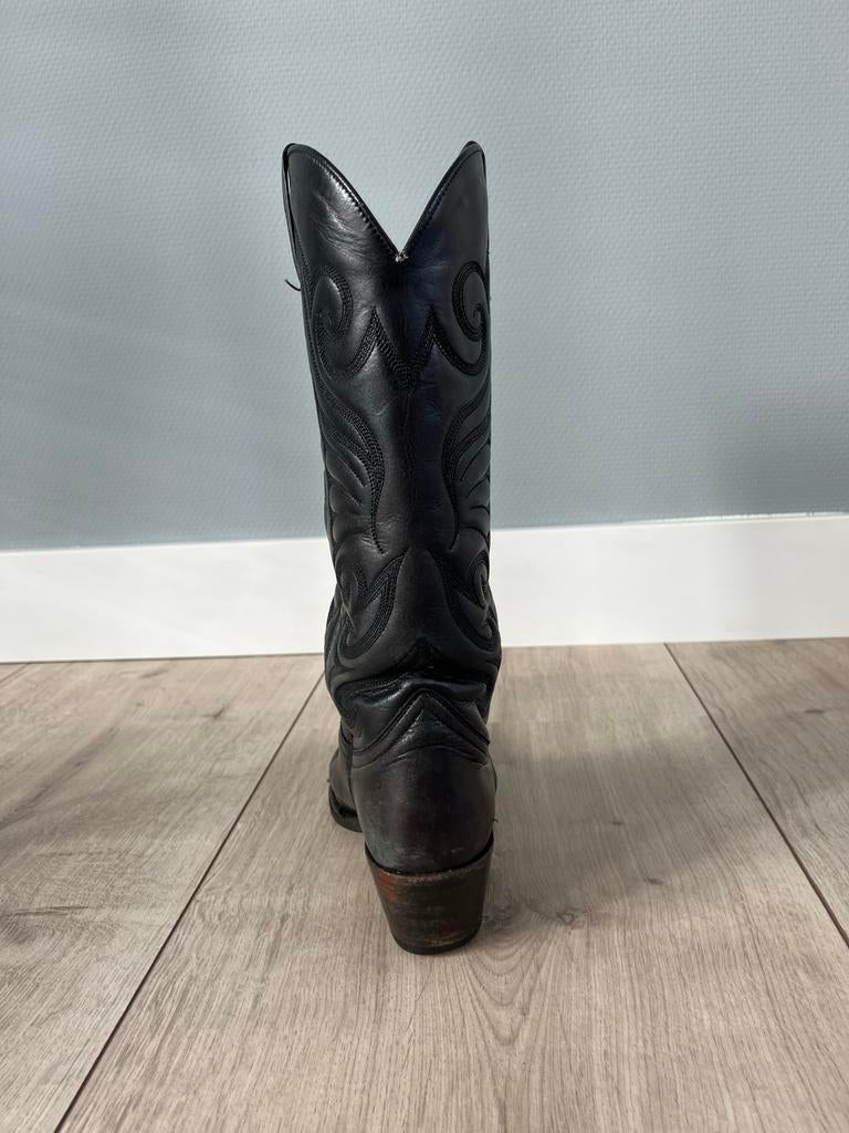 Sendra zwarte hoge cowboylaarzen - Maat 38, Hoge laarzen, Zwart, Ophalen of Verzenden, Gedragen