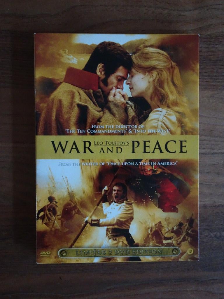 War and Peace dvd, Cd's en Dvd's, Gebruikt, 1980 tot heden, Drama, Ophalen of Verzenden