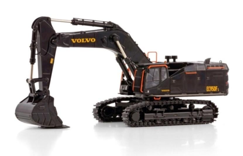 WSI VOLVO EC950F ZWART, Wsi, ., Nieuw, Ophalen of Verzenden