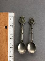 2x lepeltje zilver Nunspeet Otterlo samenprijs, Ophalen of Verzenden
