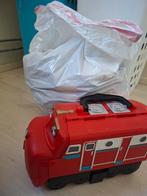 Thomas de Trein & Chuggington treintjes met opbergkoffer, Ophalen, Gebruikt