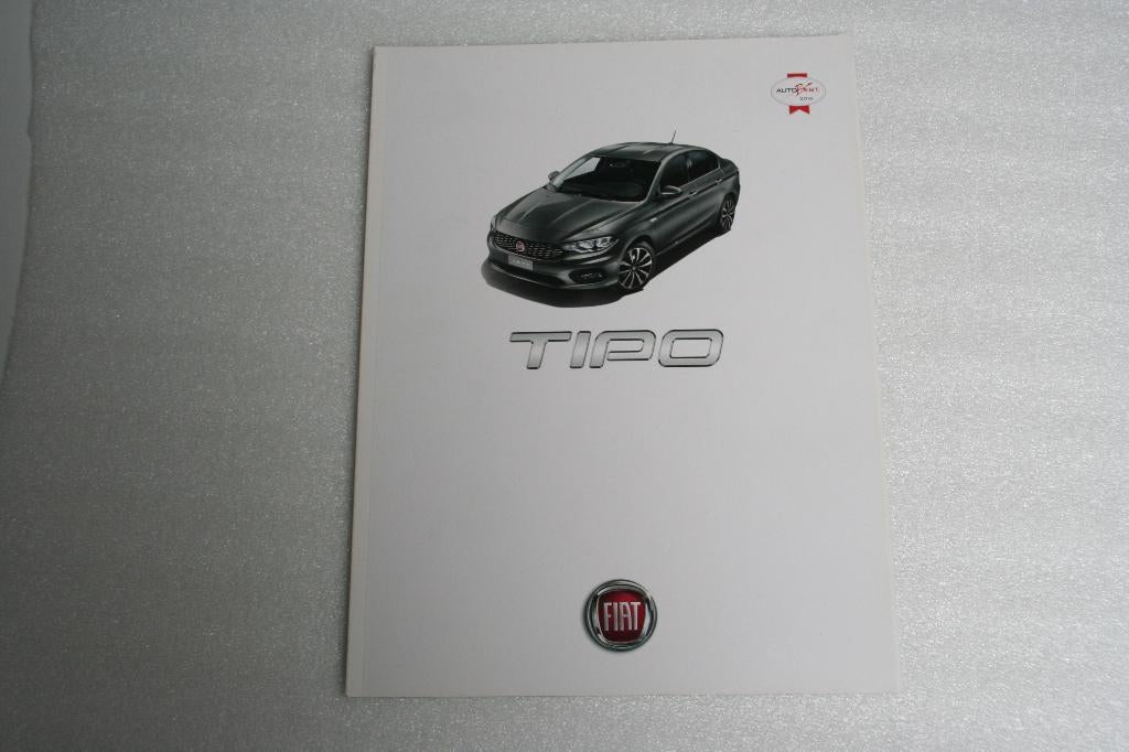 Folder Fiat Tipo (02-2016) (80), Ophalen of Verzenden, Nieuw, Overige merken
