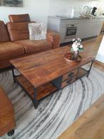 Salontafel mango,, 100 tot 150 cm, Zo goed als nieuw, Minder dan 50 cm, Rechthoekig