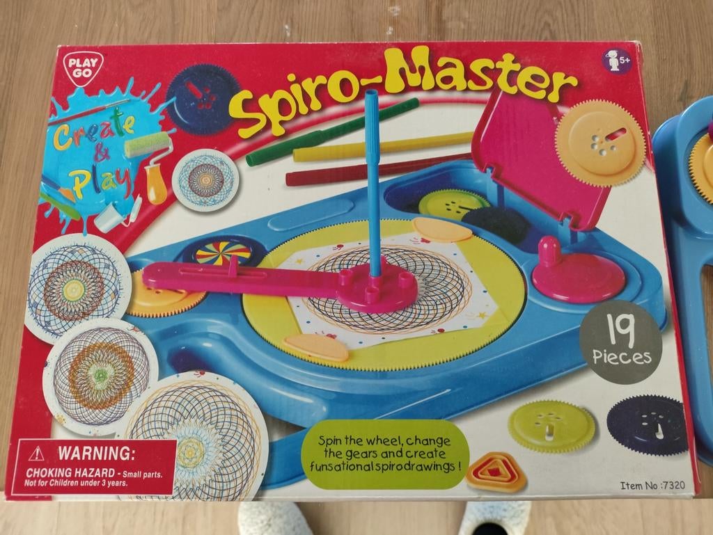 Spiro Master Tekenset - Creatief Speelgoed, Kinderen en Baby's, Speelgoed | Educatief en Creatief, Ophalen of Verzenden, Gebruikt