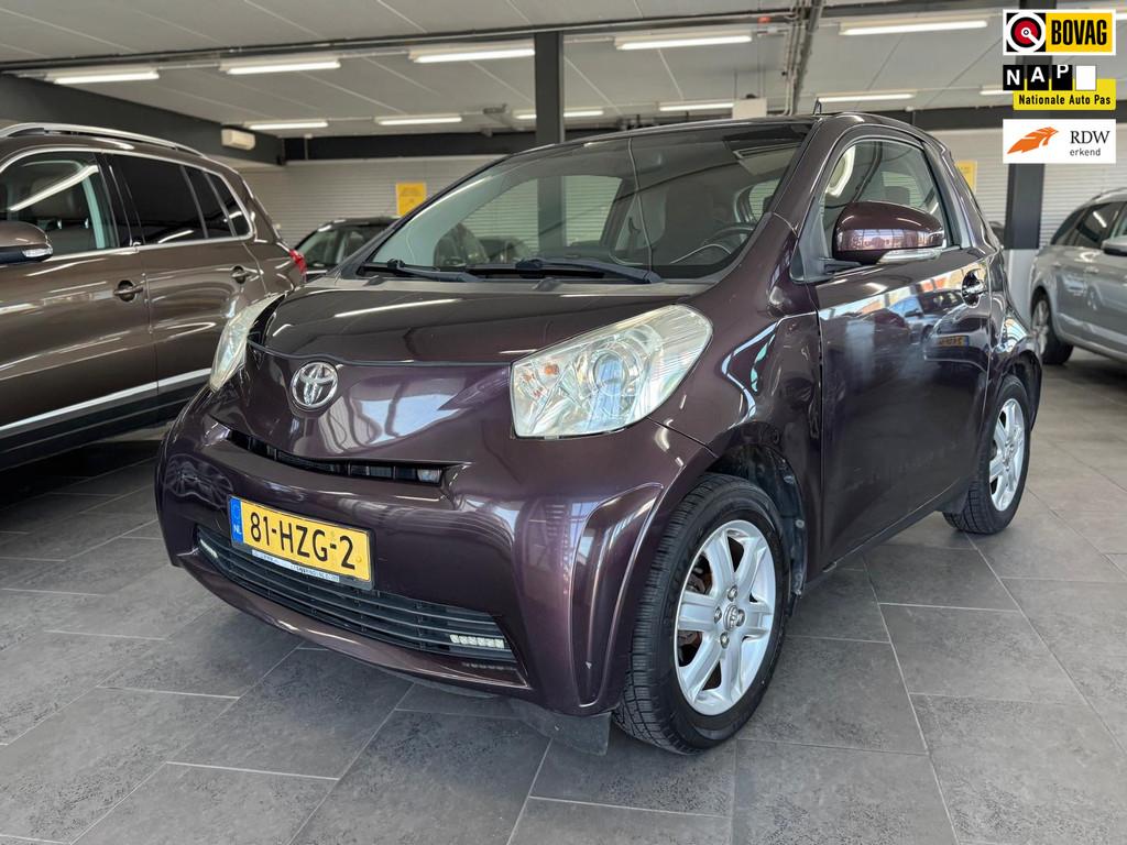 Toyota IQ 1.0 VVTi Comfort airco elektrische pakket lm-velge, Auto's, Toyota, Stof, Gebruikt, Overige kleuren, 4 stoelen