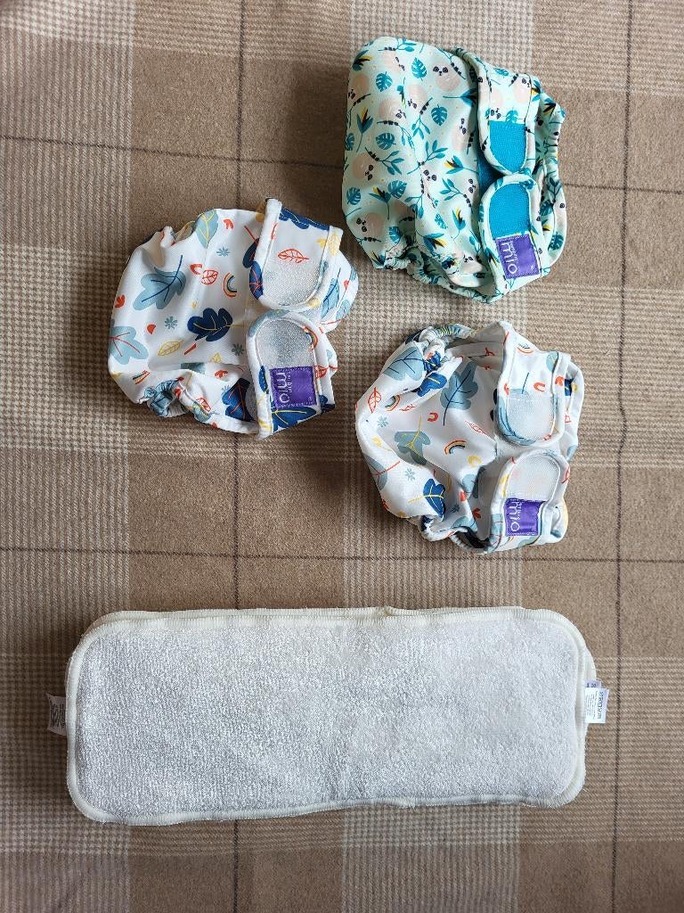 Set van 3 luiers met 6 inleggers, Ophalen of Verzenden, Nieuw