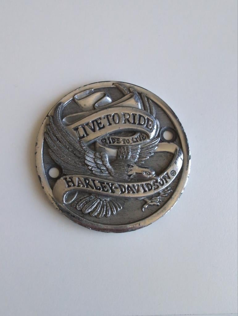 Harley Davidson Embleem Metaal Eaglelion - 8 cm, Motoren, Ophalen of Verzenden