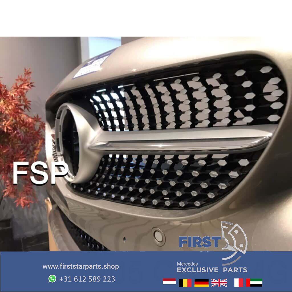 W205 C205 S205 C43 AMG VOORBUMPER COMPLEET Mercedes C Klasse, Gebruikt, -, Voor, Ophalen of Verzenden