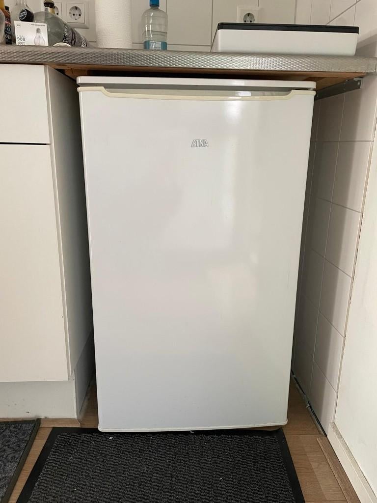 ETNA tafelmodel koelkast met vriesvak en verlichting, Gebruikt, 100 tot 150 liter, 45 tot 60 cm, Met vriesvak