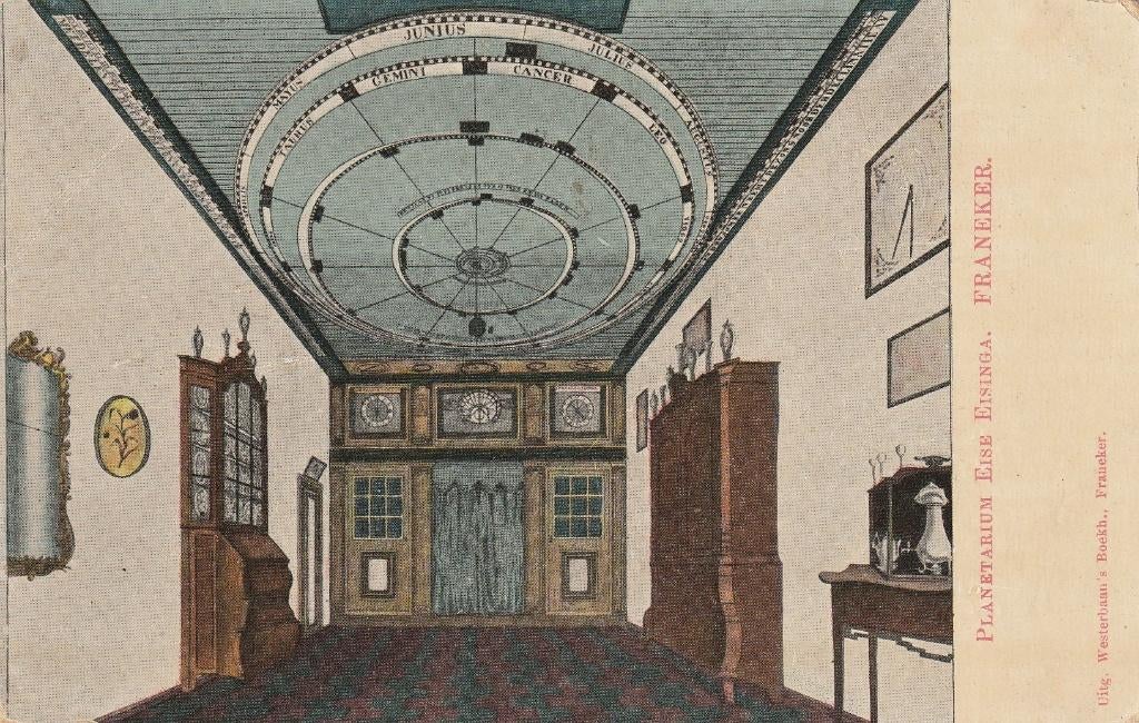 08055 Franeker - Planetarium Eise Eisinga, Verzenden, 1920 tot 1940, Ongelopen, Friesland