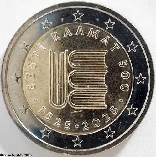 Estland bijzondere 2 euromunten UNC 2016 - 2025