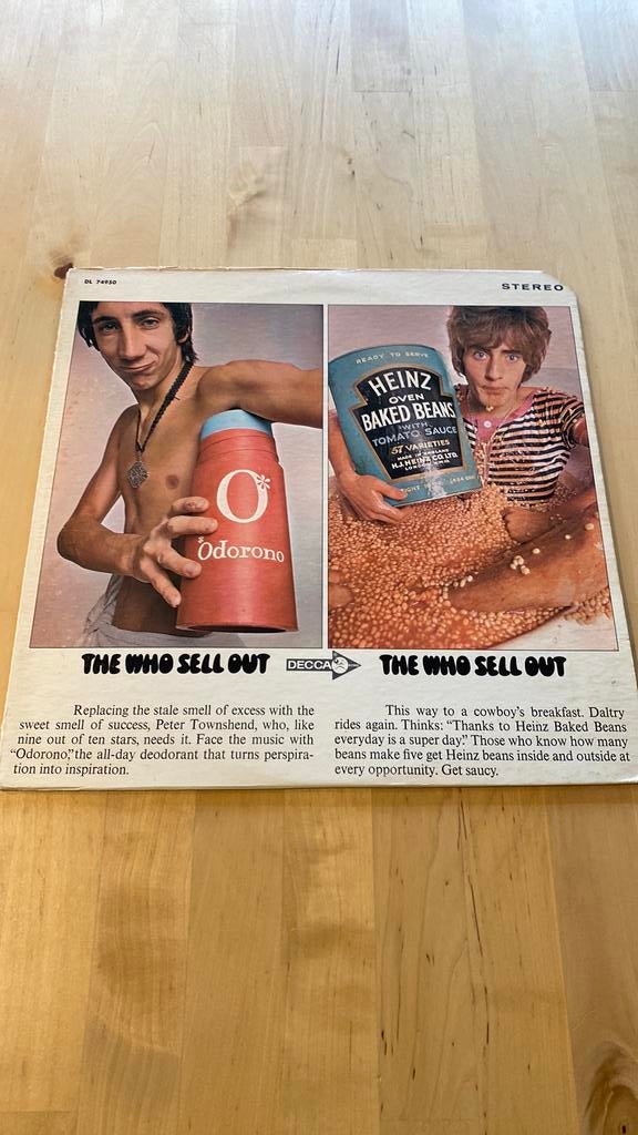 Vinyl lp the Who - Sell out, Cd's en Dvd's, Vinyl | Rock, Ophalen of Verzenden, Gebruikt, 12 inch, Poprock