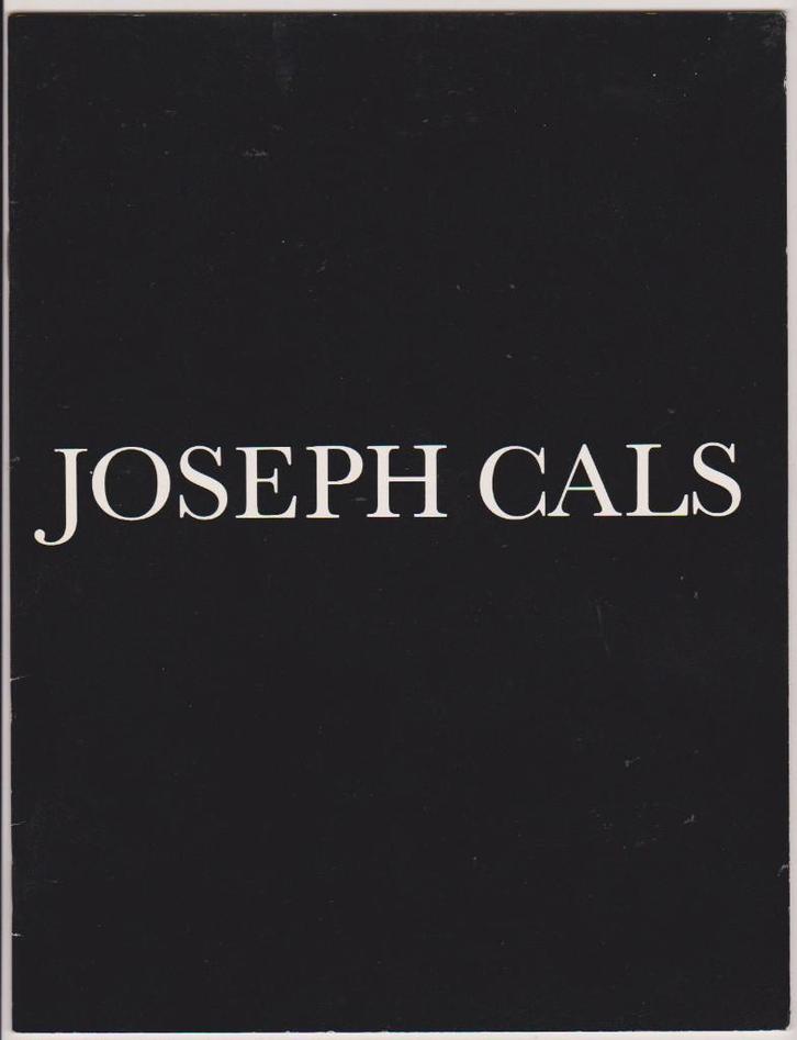 Joseph Cals, Boeken, Kunst en Cultuur | Beeldend, Gelezen, Schilder- en Tekenkunst, Ophalen of Verzenden