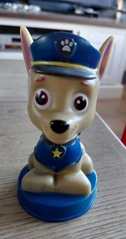 PAW Patrol Chase 3D LED-nachtlampje. , Ophalen of Verzenden, Gebruikt, Lamp