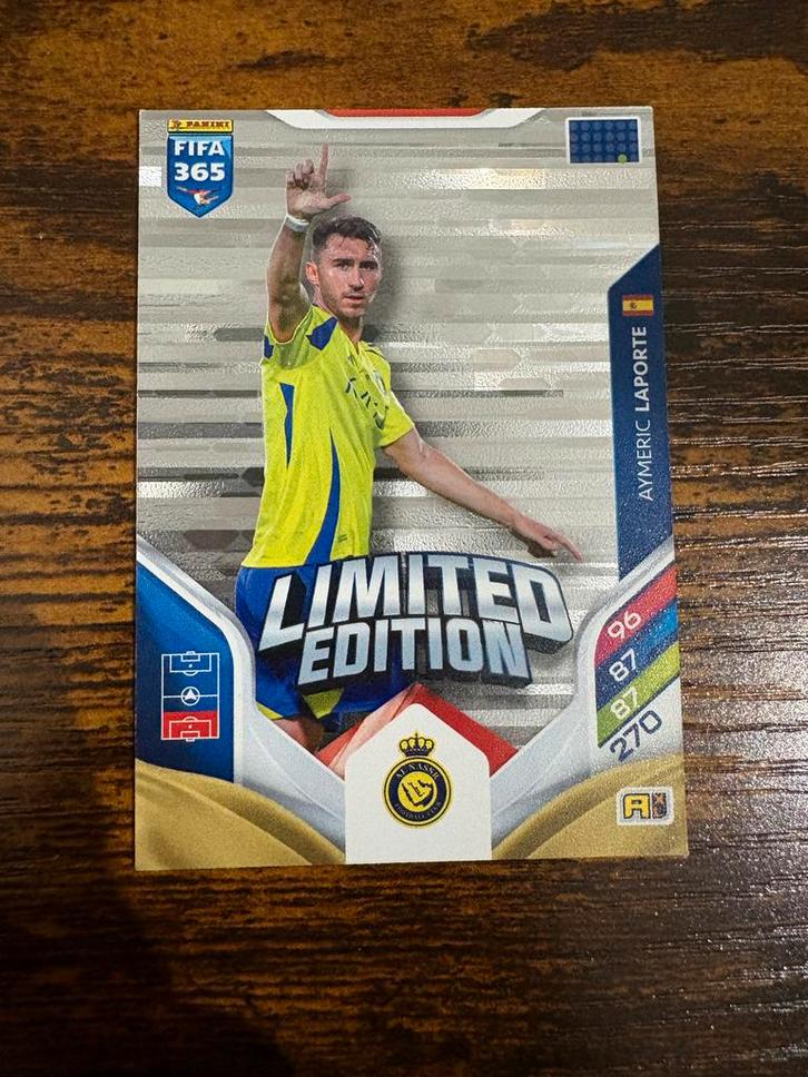 FIFA 365 Limited Edition Aymeric Laporte kaart, Verzamelen, Sportartikelen en Voetbal, Gebruikt, Spelerskaart, Buitenlandse clubs