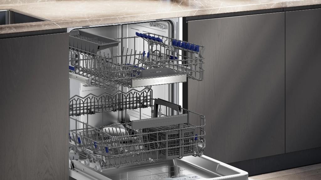 SX65Z802BE iQ500 Volledig geïntegreerde vw 60 cm XXL, Energieklasse A of zuiniger, 60 cm of meer, Minder dan 10 liter, Nieuw