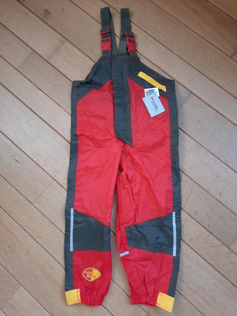 Kinder speel- en regenbroek maat 128 rood groen - nieuw -, Ophalen of Verzenden, Nieuw, Jongen of Meisje, Overige typen