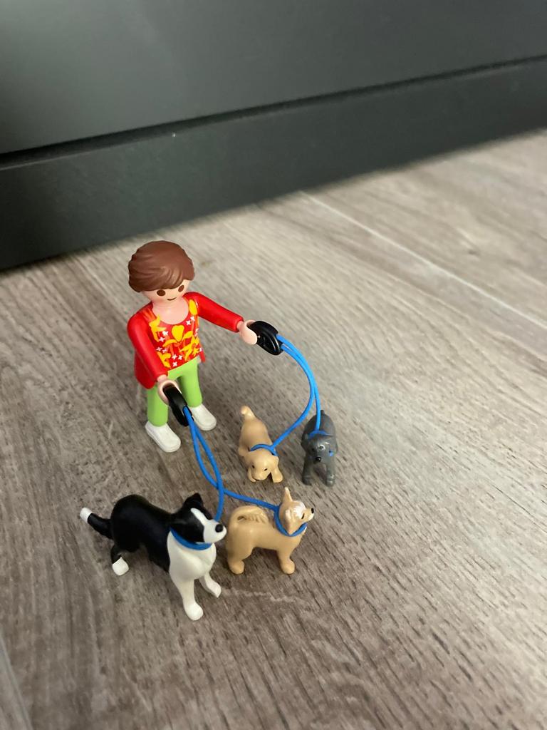 Playmobil honden uitlaatservice 5380, Ophalen of Verzenden, Zo goed als nieuw, Complete set